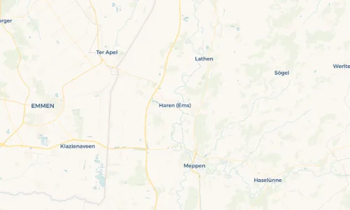 Regenradar Vorschaubild - Aktuelle Niederschläge in Haren (Ems) und Umgebung