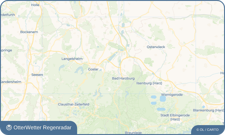 OtterWetter Regenradar-Widget Harlingerode
