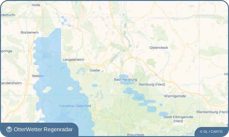 Widget-Vorschau für Harlingerode Wetter-Widget-Vorschau mit Vorhersagedaten für Harlingerode