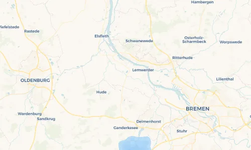 Regenradar Vorschaubild - Aktuelle Niederschläge in Harmenhausen und Umgebung