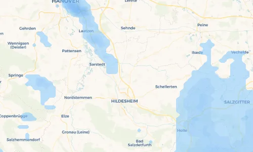 Regenradar Vorschaubild - Aktuelle Niederschläge in Harsum und Umgebung