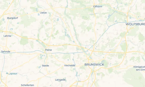 Regenradar Vorschaubild - Aktuelle Niederschläge in Harvesse und Umgebung