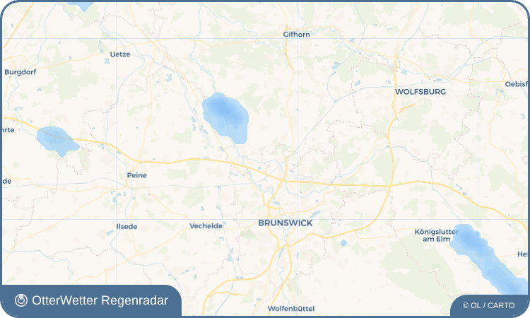 Wetter-Widget-Vorschau mit Vorhersagedaten für Harxbüttel