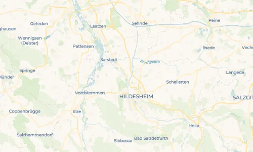 Regenradar-Vorschau: aktuelle Niederschläge in Hasede und Umgebung