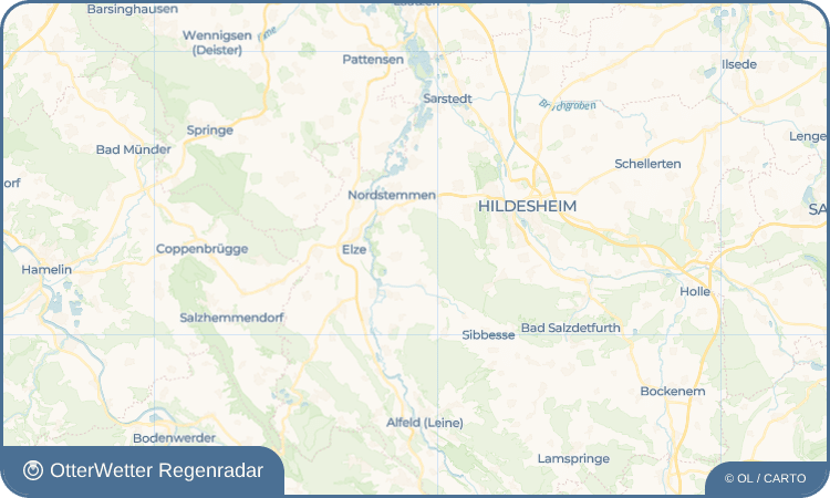 OtterWetter Regenradar-Widget Haus Escherde
