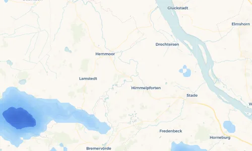 Regenradar Vorschaubild - Aktuelle Niederschläge in Hechthausen und Umgebung