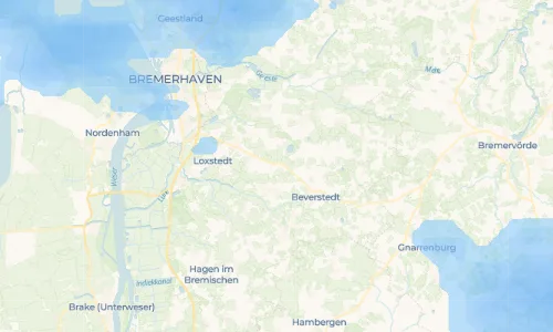 Regenradar Vorschaubild - Aktuelle Niederschläge in Heerstedt und Umgebung