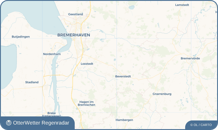 OtterWetter Regenradar-Widget Heerstedt