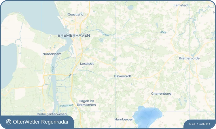 Widget-Vorschau für Heerstedt Wetter-Widget-Vorschau mit Vorhersagedaten für Heerstedt