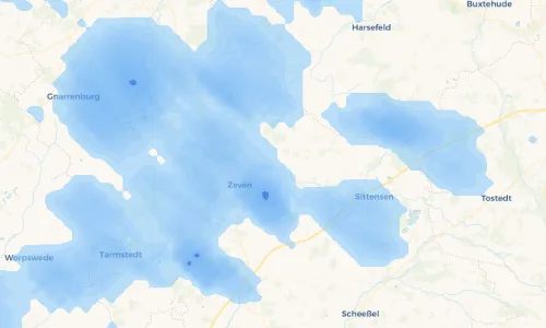 Regenradar Vorschaubild - Aktuelle Niederschläge in Heeslingen und Umgebung