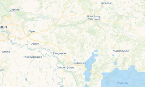 Regenradar Vorschaubild - Aktuelle Niederschläge in Heidkrug und Umgebung