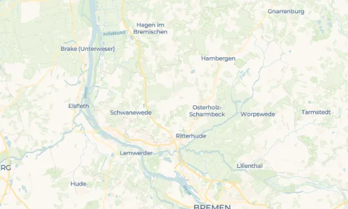 Regenradar Vorschaubild - Aktuelle Niederschläge in Heilshorn und Umgebung