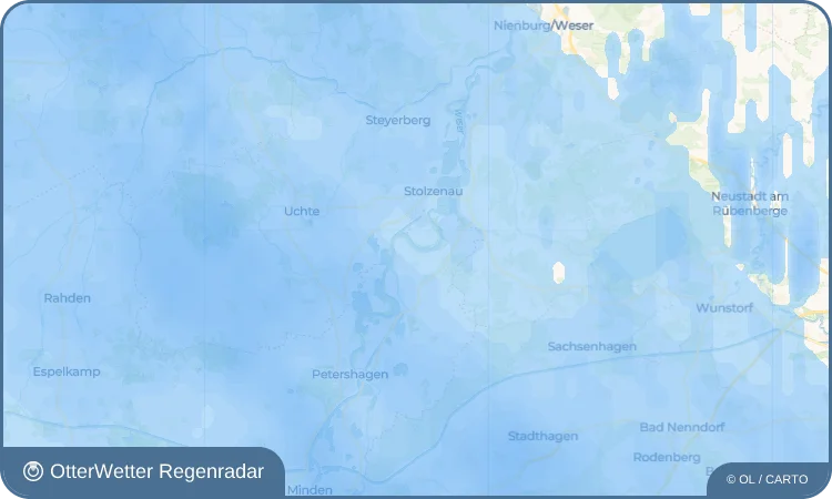 Wetter-Widget-Vorschau mit Vorhersagedaten für Heimsen
