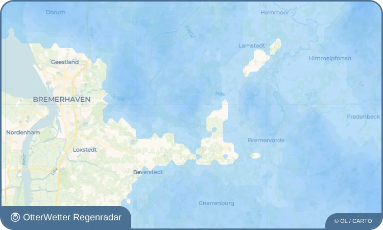Wetter-Widget-Vorschau mit Vorhersagedaten für Heinschenwalde
