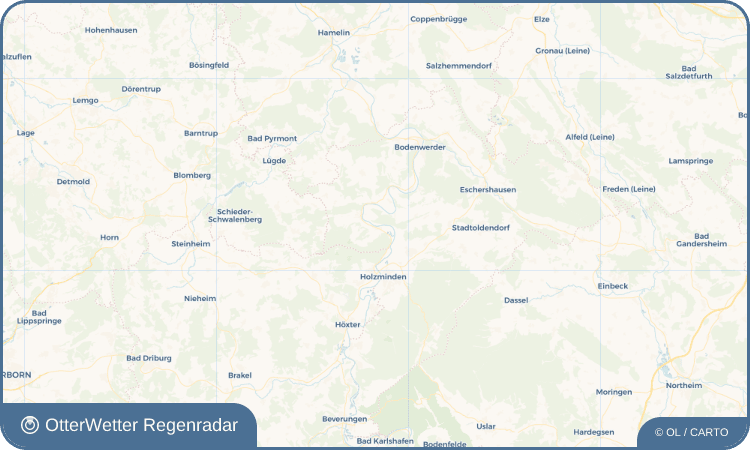 Wetter-Widget-Vorschau mit Vorhersagedaten für Heinsen