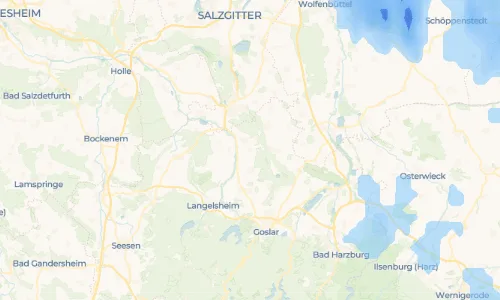 Regenradar Vorschaubild - Aktuelle Niederschläge in Heißum und Umgebung