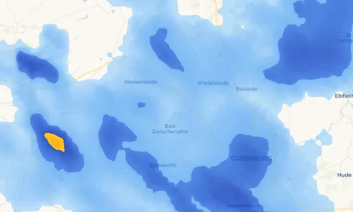 Regenradar-Vorschau: aktuelle Niederschläge in Helle und Umgebung
