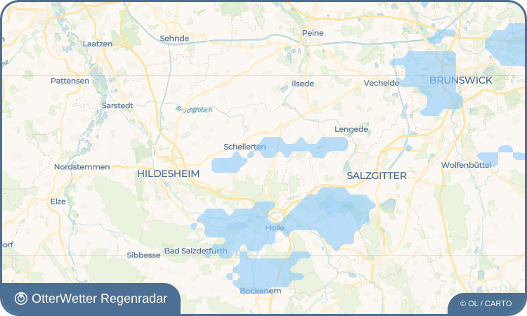 OtterWetter Regenradar-Widget Helmersen