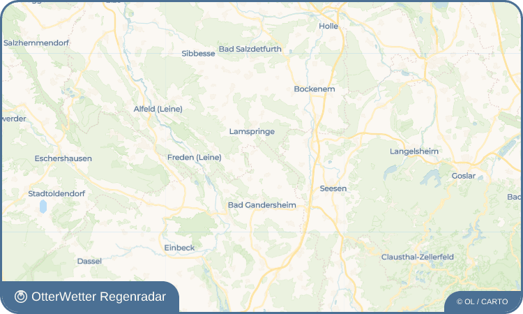 OtterWetter Regenradar-Widget Helmscherode