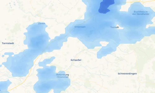 Regenradar-Vorschau: aktuelle Niederschläge in Helvesiek und Umgebung