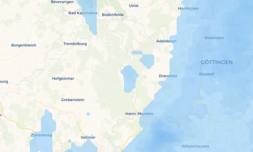 Regenradar Vorschaubild - Aktuelle Niederschläge in Hemeln und Umgebung