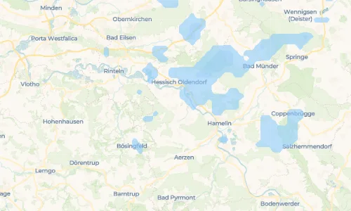 Regenradar Vorschaubild - Aktuelle Niederschläge in Hemeringen und Umgebung