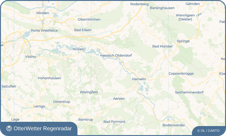 OtterWetter Regenradar-Widget Hemeringen