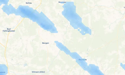Regenradar Vorschaubild - Aktuelle Niederschläge in Hermannsburg und Umgebung