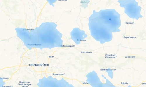 Regenradar Vorschaubild - Aktuelle Niederschläge in Herringhausen und Umgebung