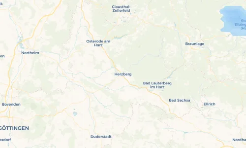 Regenradar Vorschaubild - Aktuelle Niederschläge in Herzberg am Harz und Umgebung