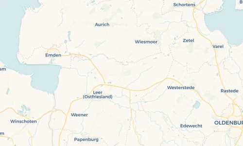 Regenradar Vorschaubild - Aktuelle Niederschläge in Hesel und Umgebung