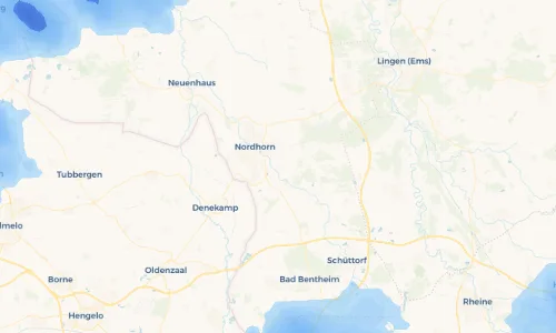 Regenradar Vorschaubild - Aktuelle Niederschläge in Hesepe und Umgebung
