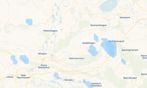 Regenradar Vorschaubild - Aktuelle Niederschläge in Hespe und Umgebung