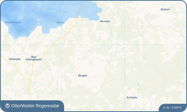 OtterWetter Regenradar-Widget Hetendorf