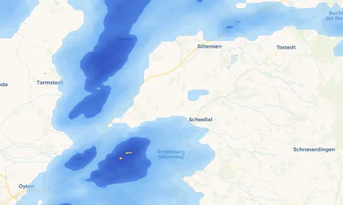 Regenradar Vorschaubild - Aktuelle Niederschläge in Hetzwege und Umgebung