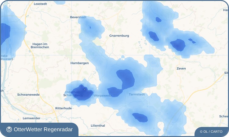 OtterWetter Regenradar-Widget Heudorf