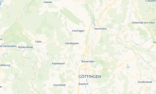 Regenradar Hevensen: aktuelle Niederschläge in Hevensen und Umgebung, Stand 19. Oktober 2026 um 16:35 Uhr