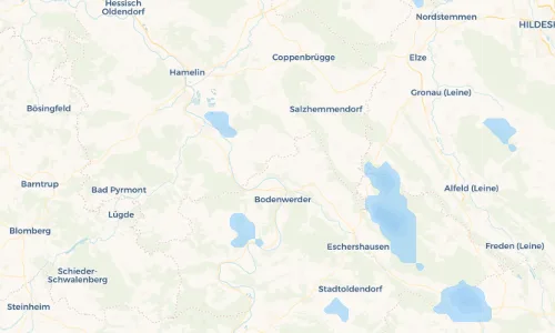 Regenradar Vorschaubild - Aktuelle Niederschläge in Heyen und Umgebung