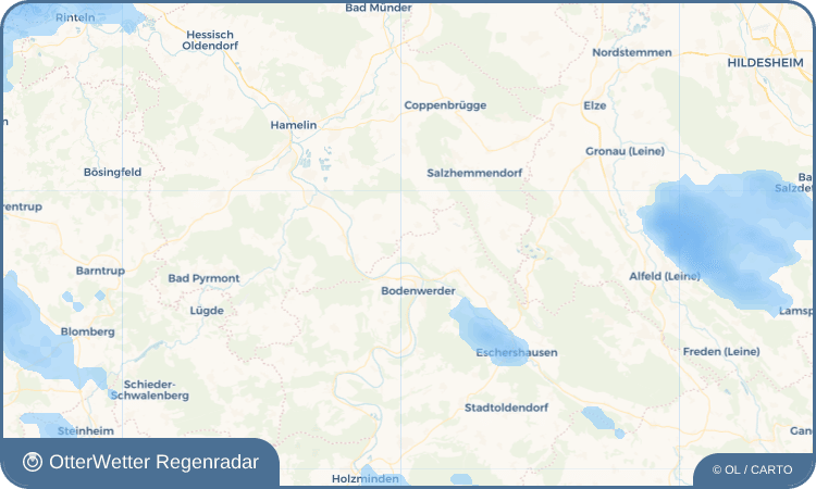 OtterWetter Regenradar-Widget Heyen