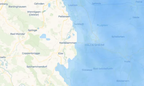 Regenradar Vorschaubild - Aktuelle Niederschläge in Heyersum und Umgebung
