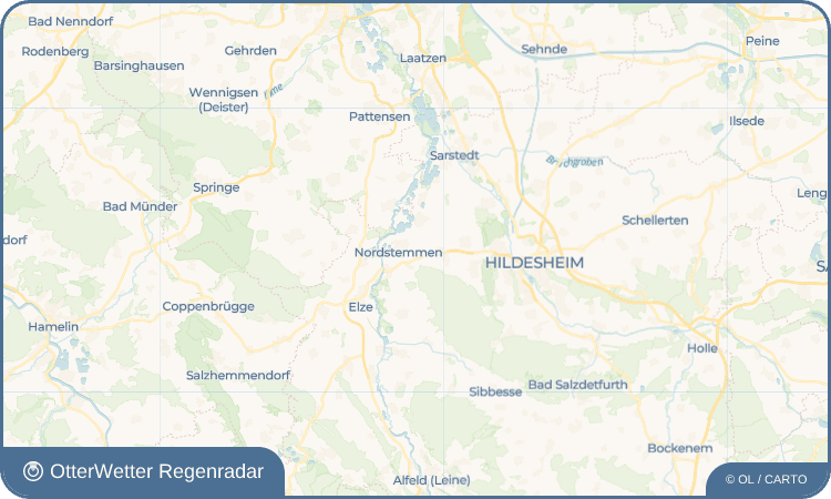OtterWetter Regenradar-Widget Heyersum