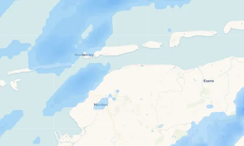 Regenradar Vorschaubild - Aktuelle Niederschläge in Hilgenriedersiel und Umgebung