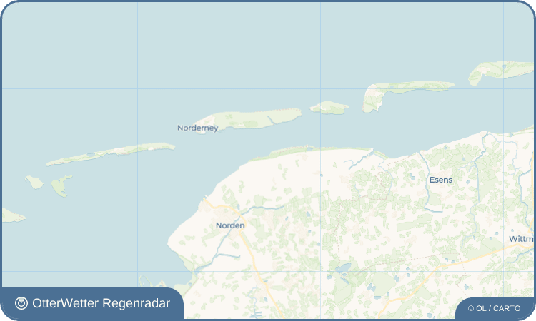 OtterWetter Regenradar-Widget Hilgenriedersiel
