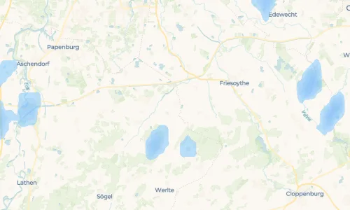 Regenradar-Vorschau: aktuelle Niederschläge in Hilkenbrook und Umgebung
