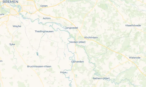 Regenradar Vorschaubild - Aktuelle Niederschläge in Hinter Hönisch und Umgebung
