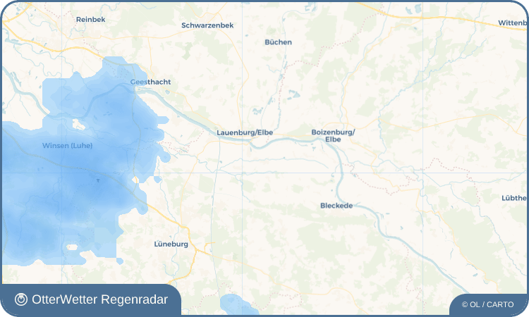 OtterWetter Regenradar-Widget Hittbergen