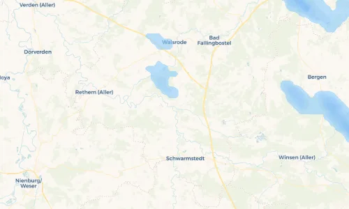 Regenradar Vorschaubild - Aktuelle Niederschläge in Hodenhagen und Umgebung