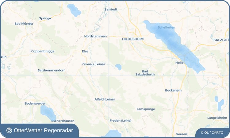 Widget-Vorschau für Hönze Wetter-Widget-Vorschau mit Vorhersagedaten für Hönze