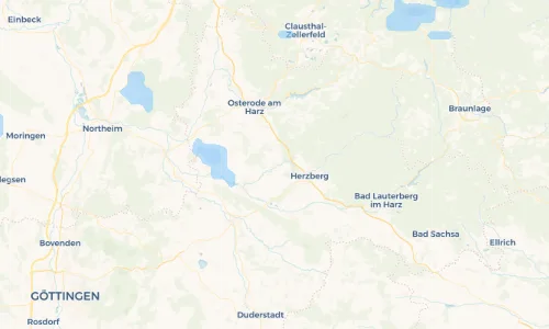 Regenradar Vorschaubild - Aktuelle Niederschläge in Hörden am Harz und Umgebung