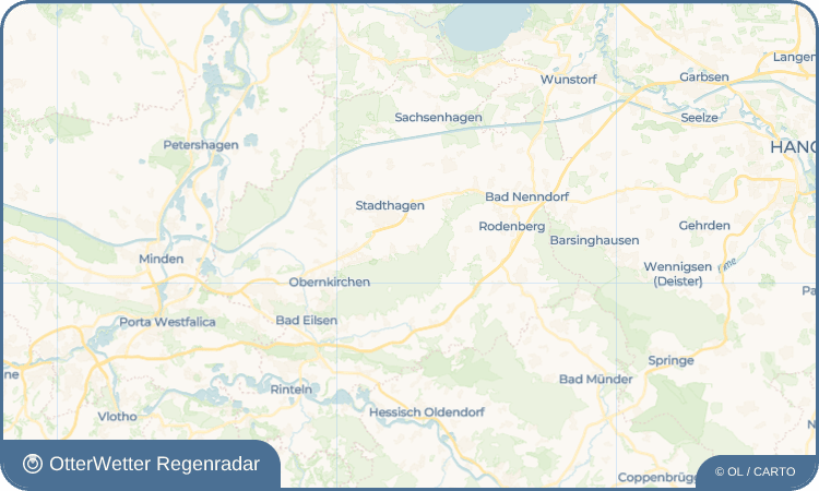 OtterWetter Regenradar-Widget Hörkamp